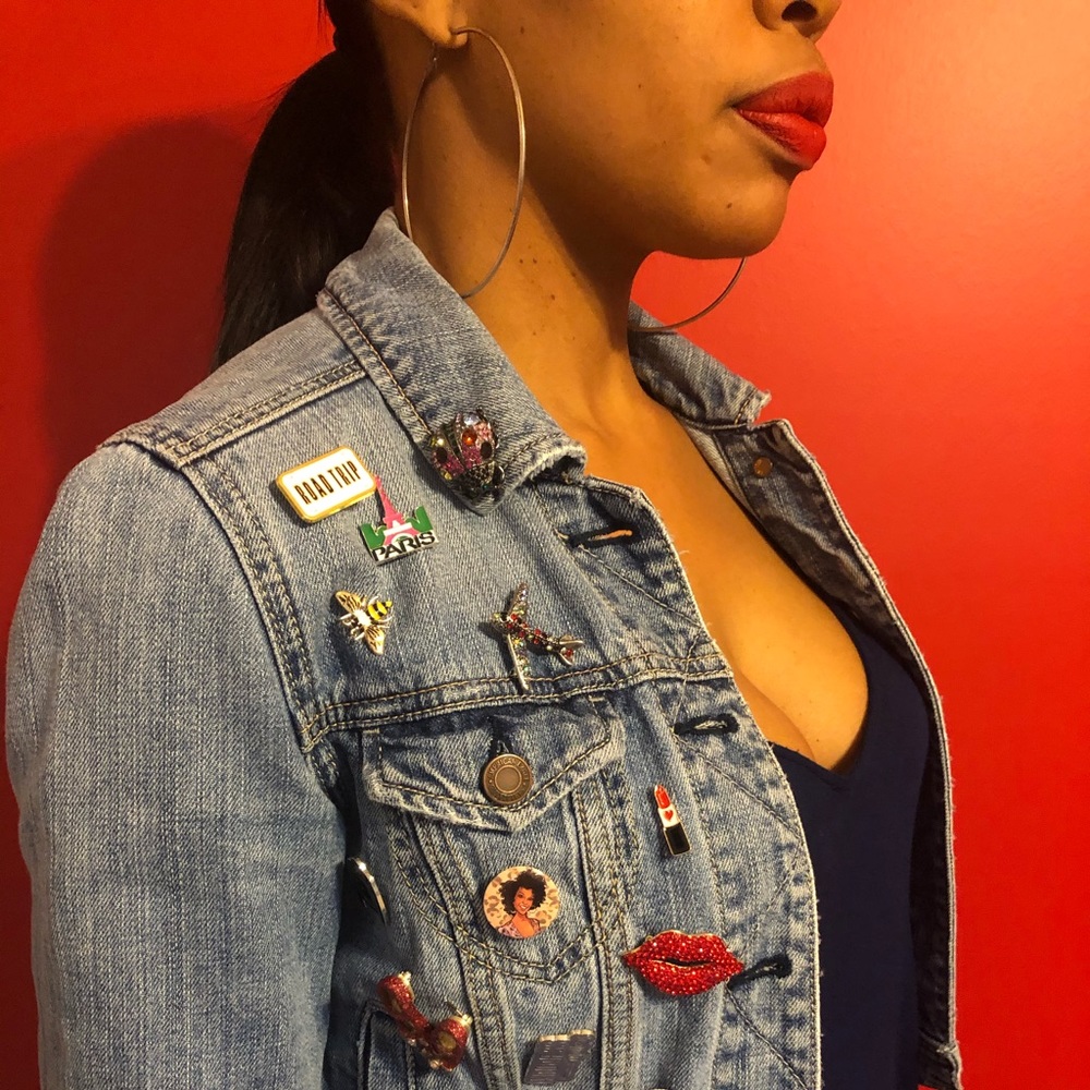 Light denim jean jacket